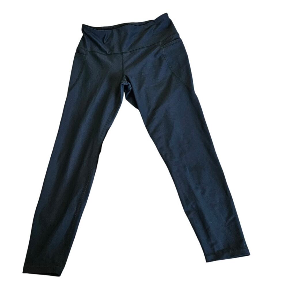 Old Navy Active Elevate Go-Dry Leggings Women’s Small Green High Rise Workout